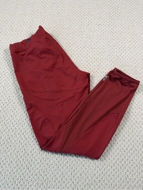 adidas x Stella McCartney Maroon Athletic Joggers